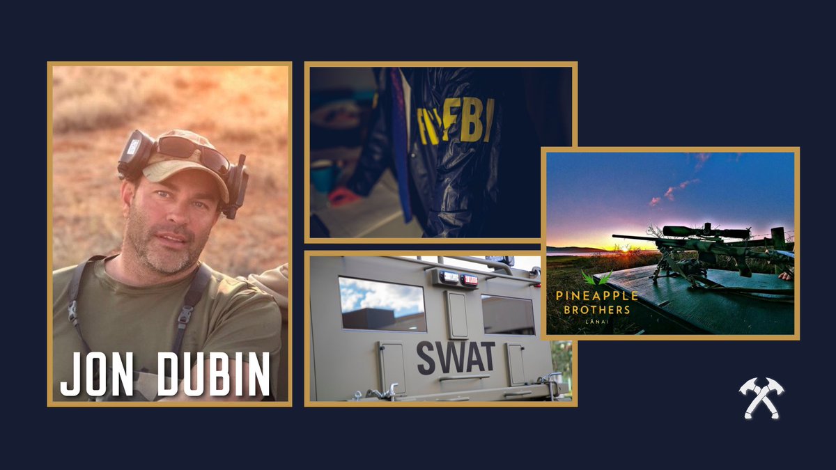 JackCarrUSA's tweet image. Today’s guest on the DANGER CLOSE Podcast is Jon Dubin - former prosecutor, FBI Special Agent, SWAT Operator, and now the managing partner of Pineapple Brothers Lanai in Lanai, Hawaii.
Find our conversation and subscribe on Apple Podcasts, Spotify, and the Jack Carr YouTube…