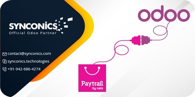 Simplify online payments with
<a href="/Odoo/">Odoo</a>

+
<a href="/paytrail/">Paytrail</a>

! Automate transactions, reduce errors &amp; boost customer trust. ✅ Real-time payments 📷 Multi-currency/language 📷 #OdooERP #Paytrail #ERP #Synconics #OnlinePayments