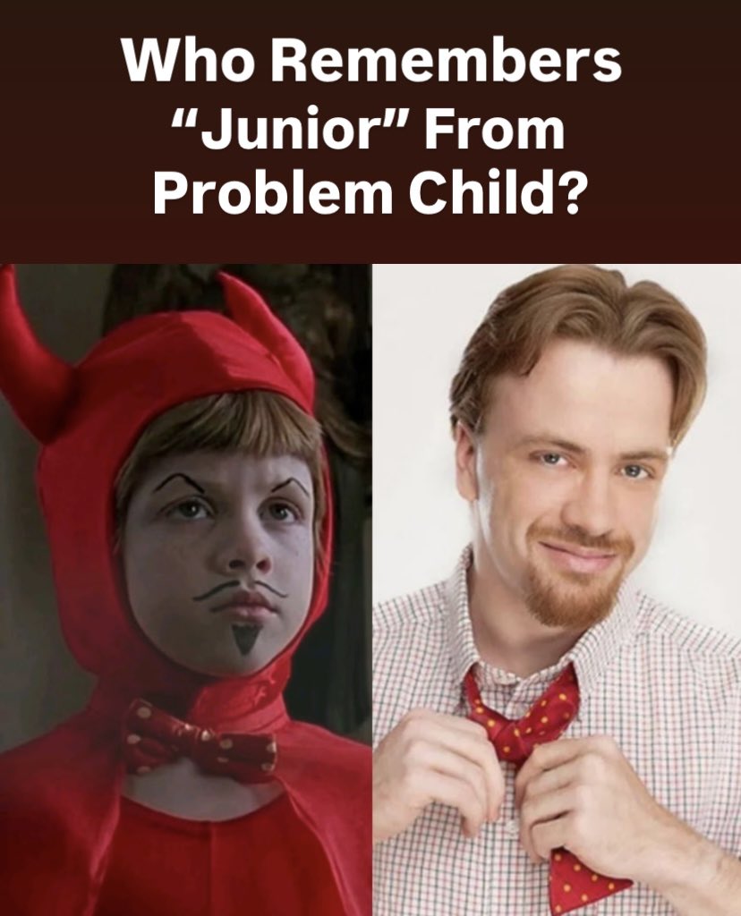 80sThen80sNow's tweet image. Michael Oliver (Now 43) is a Former Child Actor known to Many of Us As “Junior” From the Film “Problem Child.”
Before Retiring From Acting, Michael Appeared in Approximately 10 TV Shows and Movies Including Amen, The Munster’s Today, and Drexell’s Class. Oliver Maintains a…