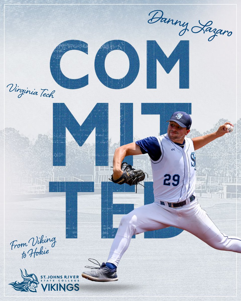 SJRState's tweet image. More Viking baseball players taking their talents to new teams!
#SJRState #LetsGoVikings #SJRStateProud #OnceAVikingAlwaysAViking