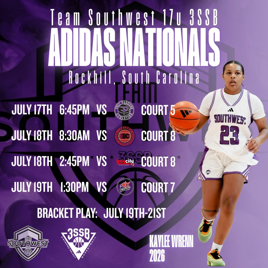 Last ride! Can’t wait to compete this weekend at Adidas Nationals with <a href="/SW_Select3SSB/">SWSelect3SSB</a> 💜