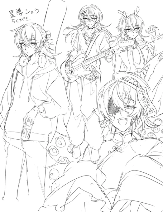 テキトーらくがき🐙 