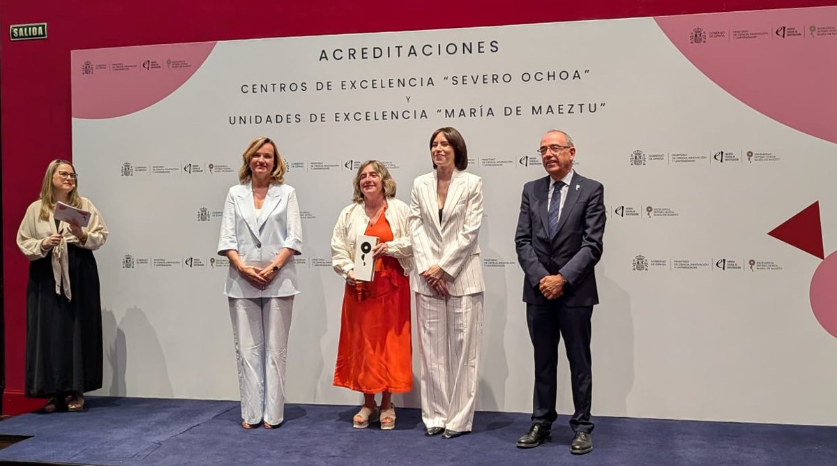 DIPCehu's tweet image. Felices de recibir nuevamente el sello "Severo Ochoa" a la excelencia científica que concede la @AgEInves!
Como centro de excelencia BERC y Severo Ochoa seguiremos impulsando investigación de frontera para atraer talento científico
+INFO: tinyurl.com/4tup7jkt