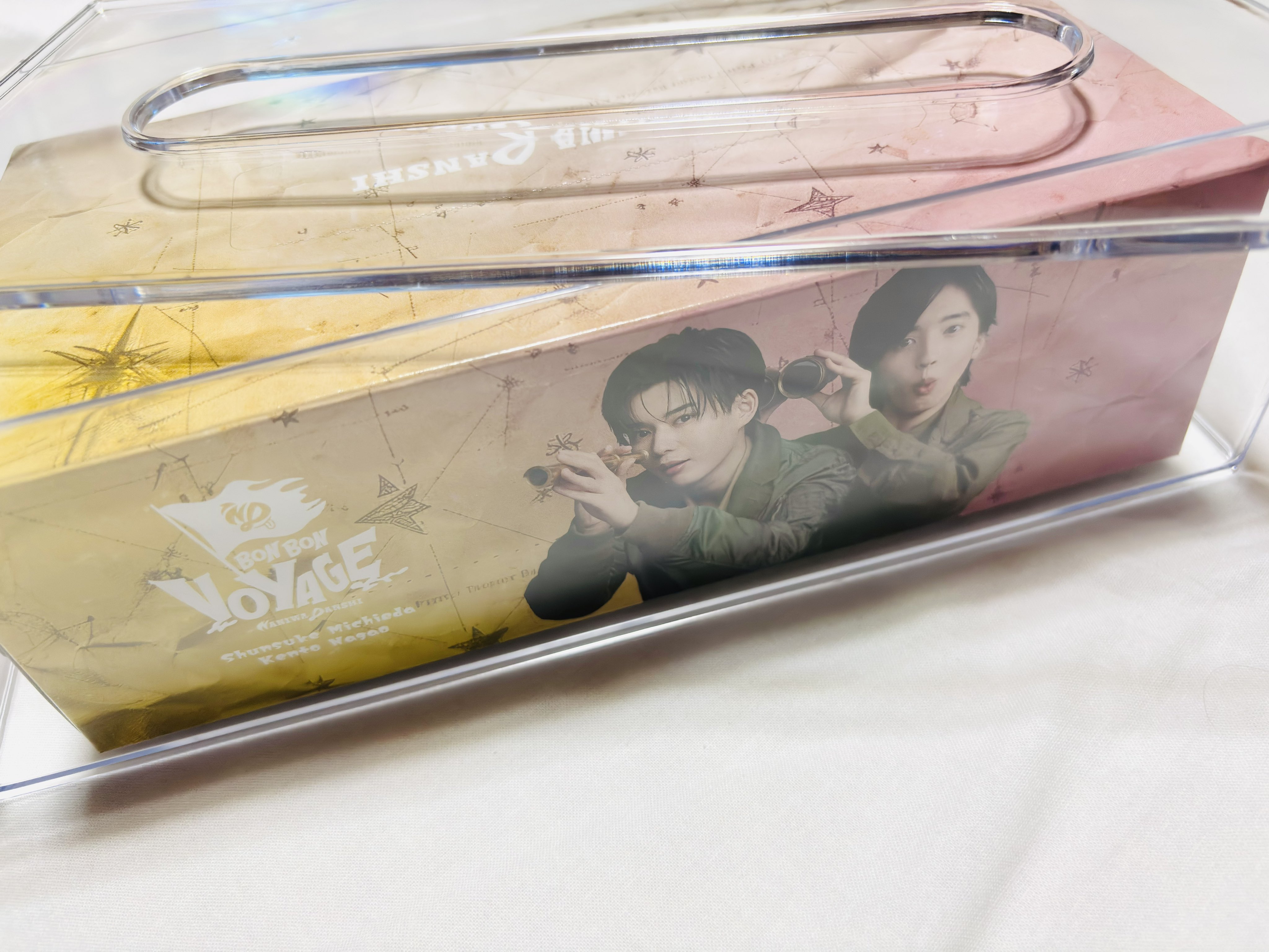 なにわ男子 箱ティッシュ4種 先着特典ビジュ解禁 🗺️⛵️ 予約受付中