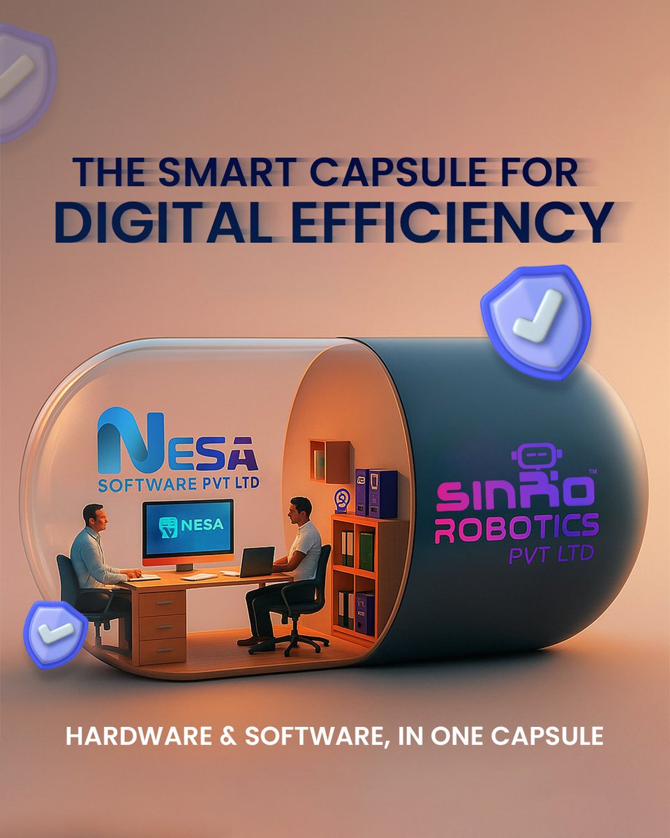 nesasoftware's tweet image. Nesa Software &amp;amp; SinroRobotics deliver seamless hardware-software integration for startups building embedded, connected, and intelligent products. From concept to scale, we engineer solutions that reduce time, cost &amp;amp; complexity.
#EmbeddedSystems #Nesasoftware