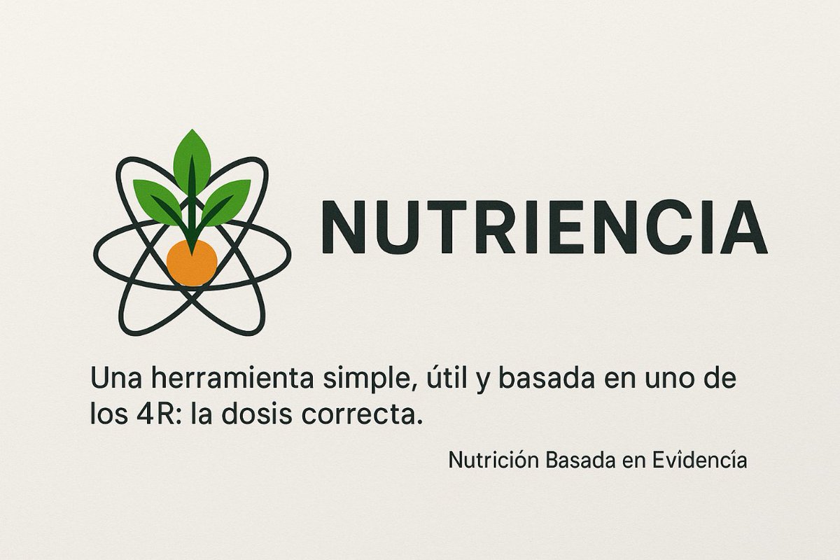 Nahuel Reussi Calvo (@reussinahuel) on Twitter photo 🚨🚜 ¿Cuánto fertilizante necesita tu cultivo?
Con NUTRIENCIA, calculás dosis orientativas de nutrientes basadas en Evidencias y validadas a campo.
📌 Una herramienta simple y útil, pensada para los 4R.
🌾 Nutrición Basada en Evidencia
<a href="/GRSueloCultivo/">GrupoSuelos Balcarce</a>
🔗 intabalcarce.shinyapps.io/Nutrientes_sue… 🚨🚜 ¿Cuánto fertilizante necesita tu cultivo?
Con NUTRIENCIA, calculás dosis orientativas de nutrientes basadas en Evidencias y validadas a campo.
📌 Una herramienta simple y útil, pensada para los 4R.
🌾 Nutrición Basada en Evidencia
<a href="/GRSueloCultivo/">GrupoSuelos Balcarce</a>
🔗 intabalcarce.shinyapps.io/Nutrientes_sue…