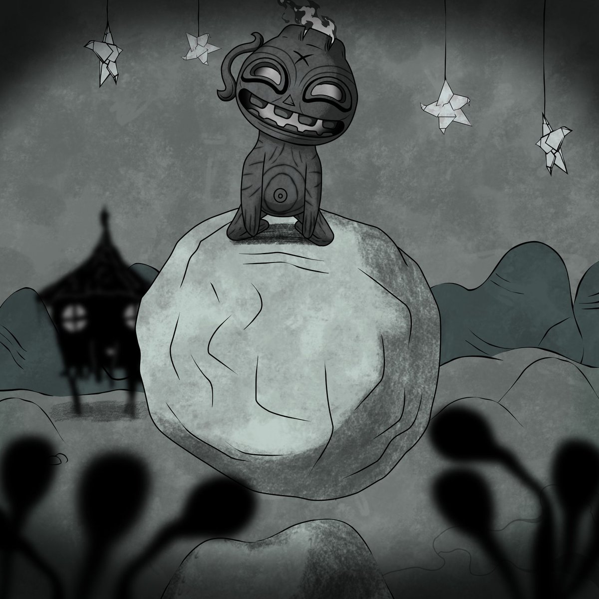 Our little flame through The Midnight Walk. Thanks <a href="/MoonHoodStudios/">MoonHood</a>  for that deep and beautiful fairy tale ! 🔥