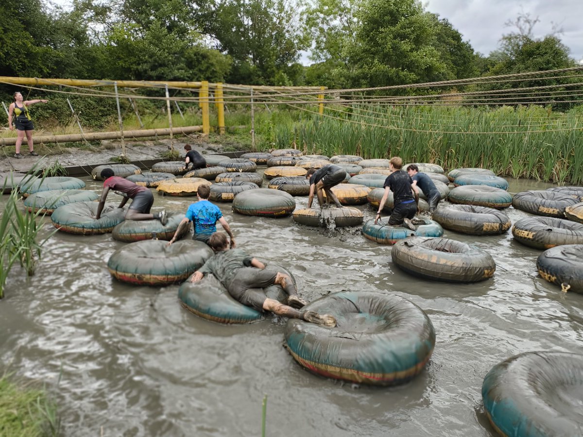 cvmssport's tweet image. A day at @TheNuclearRaces for some pupils today. Great teamwork and perseverance throughout