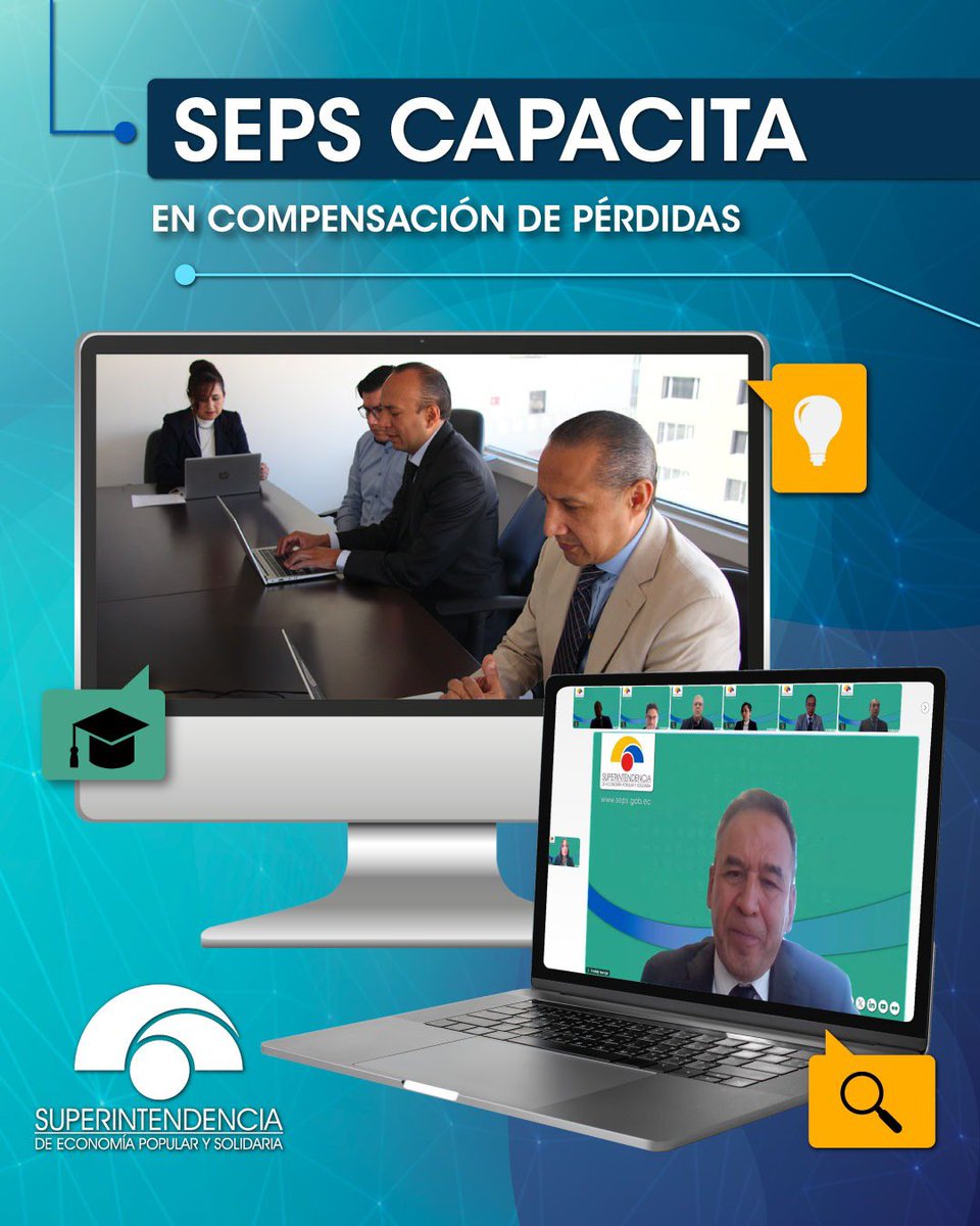 #SEPScapacita | Cooperativas y Mutualistas a nivel nacional participaron en la capacitación sobre la normativa de Compensación de pérdidas. 

Desde la #SEPS fomentamos las mejores prácticas para garantizar una gestión eficiente dentro del sector financiero popular y solidario.