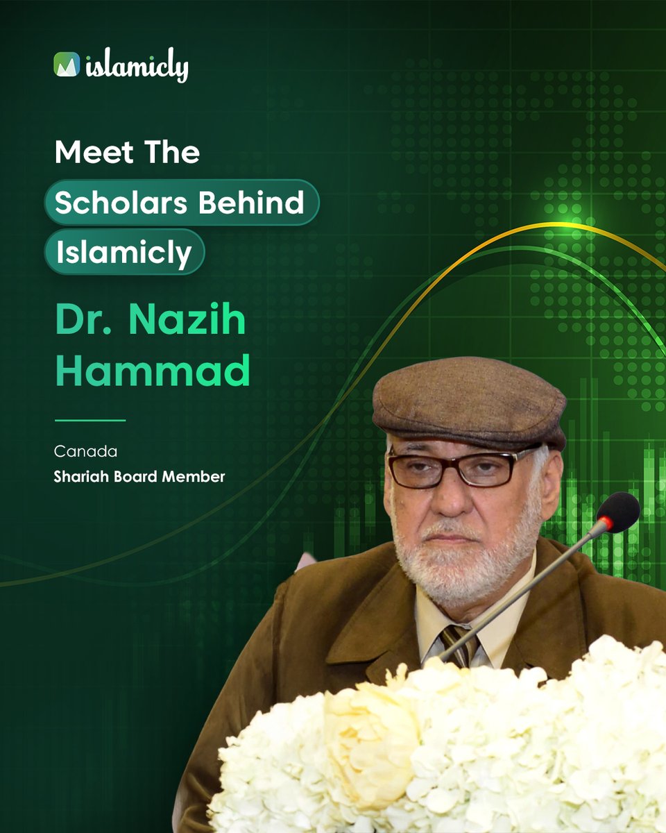 IslamiclyApp's tweet photo. From the classrooms of Makkah to the financial boards of North America — Dr. Nazih Hammad brings a rare blend of classical Shariah scholarship and global market insight.

Because halal wealth begins with uncompromised guidance.

Download Islamicly today: https://t.co/b9tU35lYcu https://t.co/Jh8Z4jkdlY