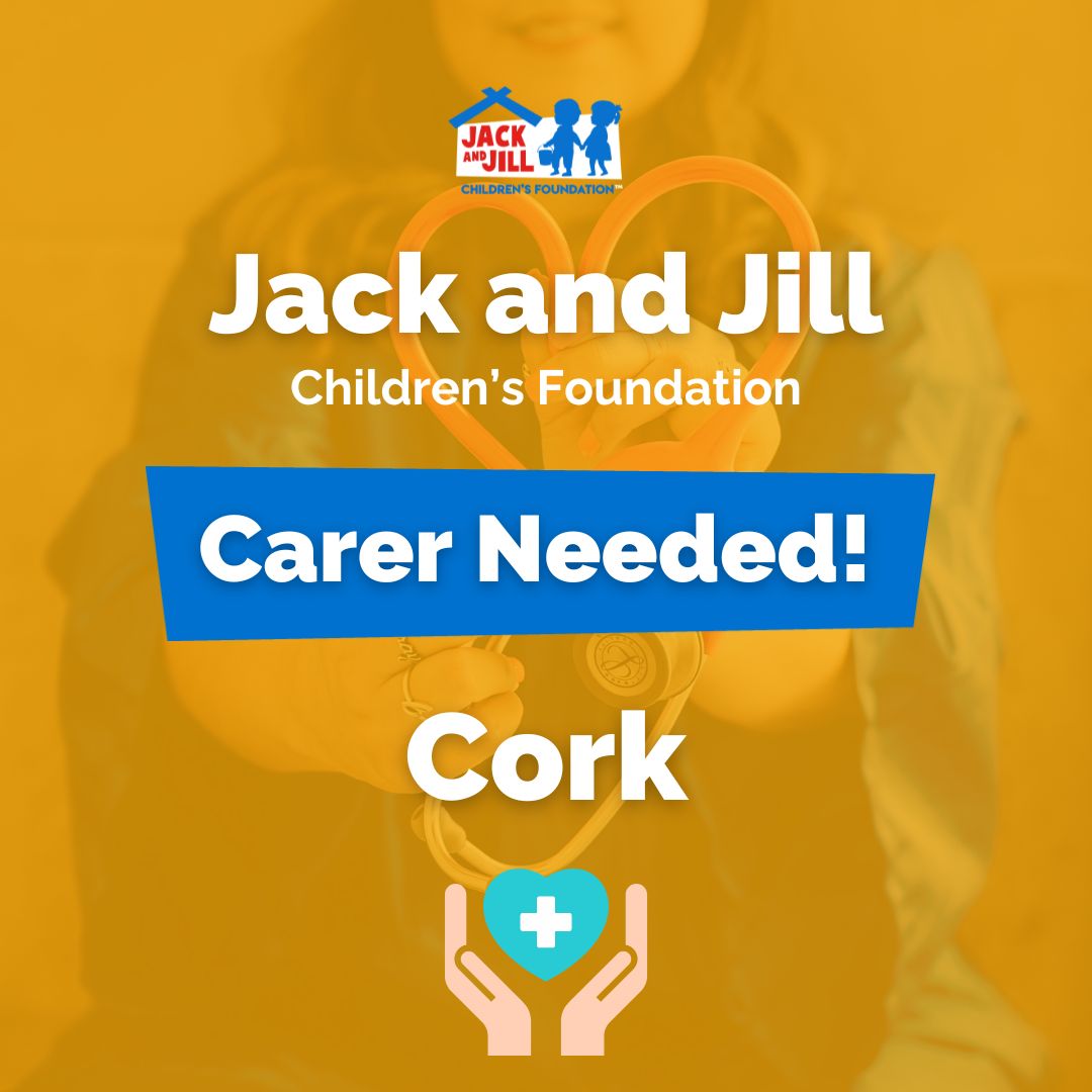 The Jack and Jill Children's Foundation (@jackandjillcf) on Twitter photo 🧸Carer needed in Cork🧡
Carer wanted for a 2 year old boy, for 5 hours on a Thursday in Wilton area.
For information & questions, contact Liaison Nurse Manager, Cork
📞 (087) 1232844 or 📧 eilin@jackandjill.ie
#Carer #Cork #Wilton #CorkCarer #WiltonCarer 🧸Carer needed in Cork🧡
Carer wanted for a 2 year old boy, for 5 hours on a Thursday in Wilton area.
For information & questions, contact Liaison Nurse Manager, Cork
📞 (087) 1232844 or 📧 eilin@jackandjill.ie
#Carer #Cork #Wilton #CorkCarer #WiltonCarer