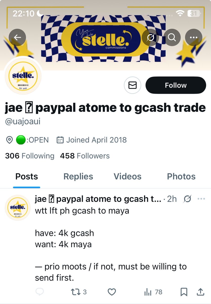 nagpalit po siya ng usn at layout, pls do not transact, she will ask you to send money first then hindi na kayo rereplyan‼️