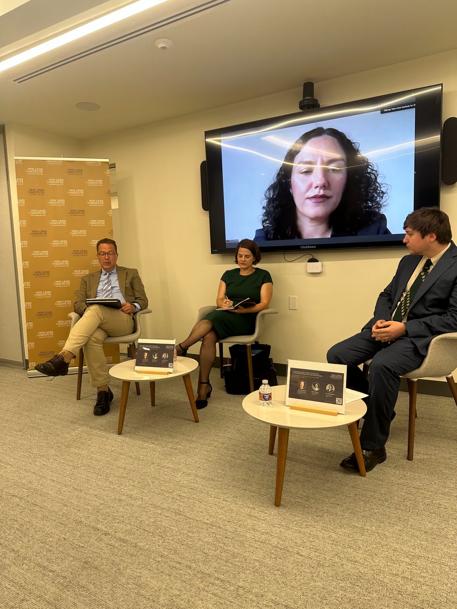 NewlinesInst's tweet image. I'm glad New Lines is picking up the slack in this important area" says Ted @Bromund to start our launch event for the @NewlinesInst Transnational Repression portfolio