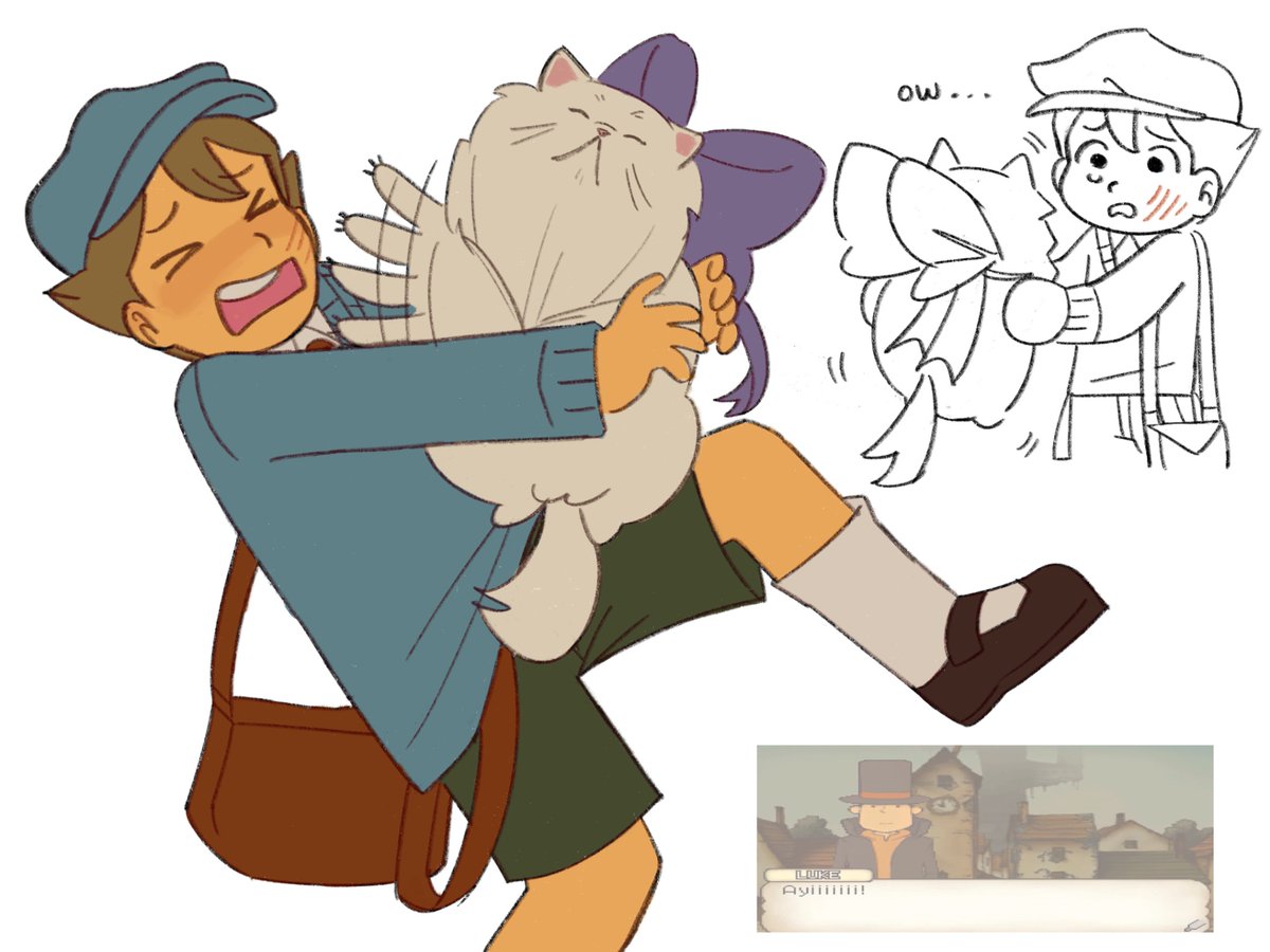 scribblenator_'s tweet photo. guess what ive been playing #professorlayton https://t.co/eGv8eWySoE