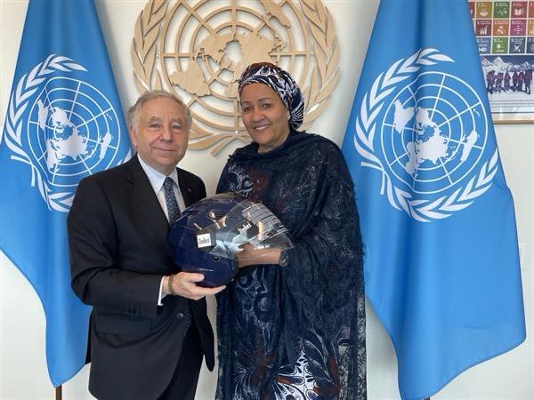 JeanTodt's tweet image. Shared with @UN Deputy Secretary-General @AminaJMohammed on the urgent need to scale up global action on #RoadSafety. With road crashes the leading cause of death for children & youth aged 5–29, Member States and stakeholders must act now to meet the #GlobalGoals. 🚦🌍…