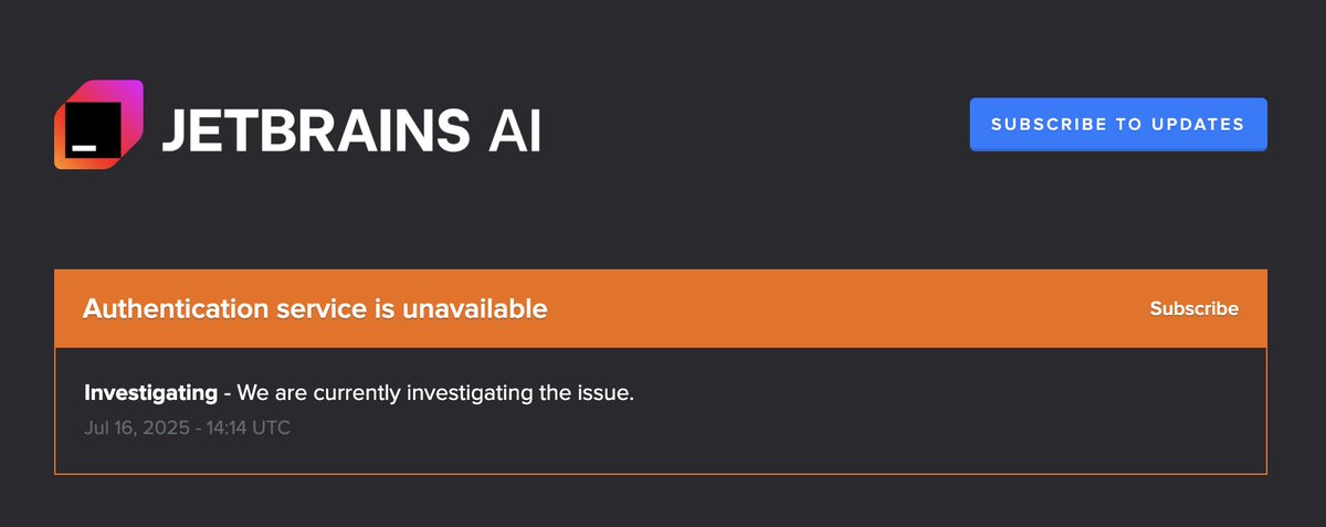 Aqeel_AT's tweet image. Just when I finally gave up and decided to handover the debugging to a coding agent...
@jetbrains