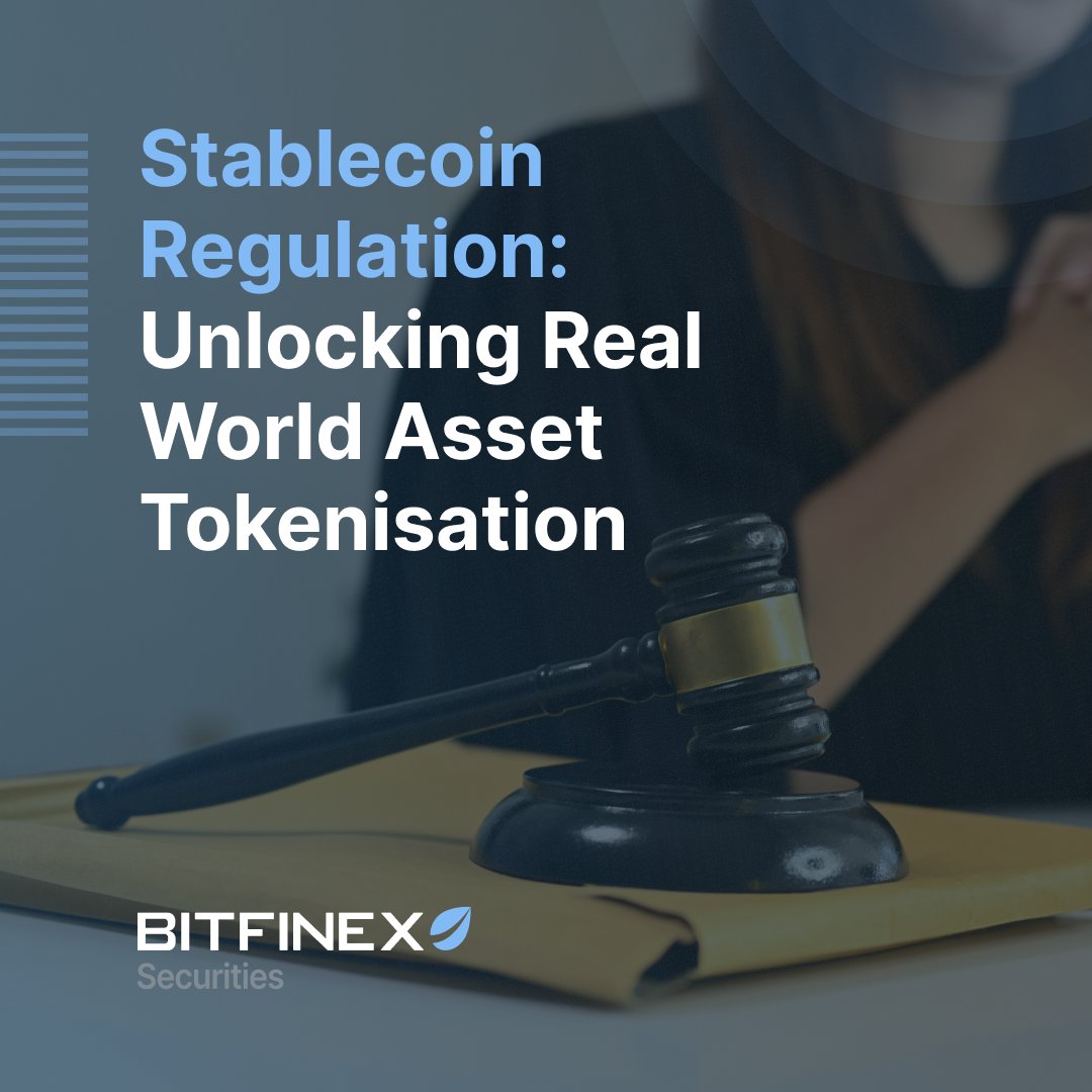 BFXSecurities's tweet image. Stablecoins are the foundation for RWA tokenisation. As such, regulatory clarity on the use of stablecoins is critical.

We’re seeing real momentum, with Hong Kong’s stablecoin bill, and the growing likelihood that the GENIUS Act will be passed in the US.

Read more 🧵