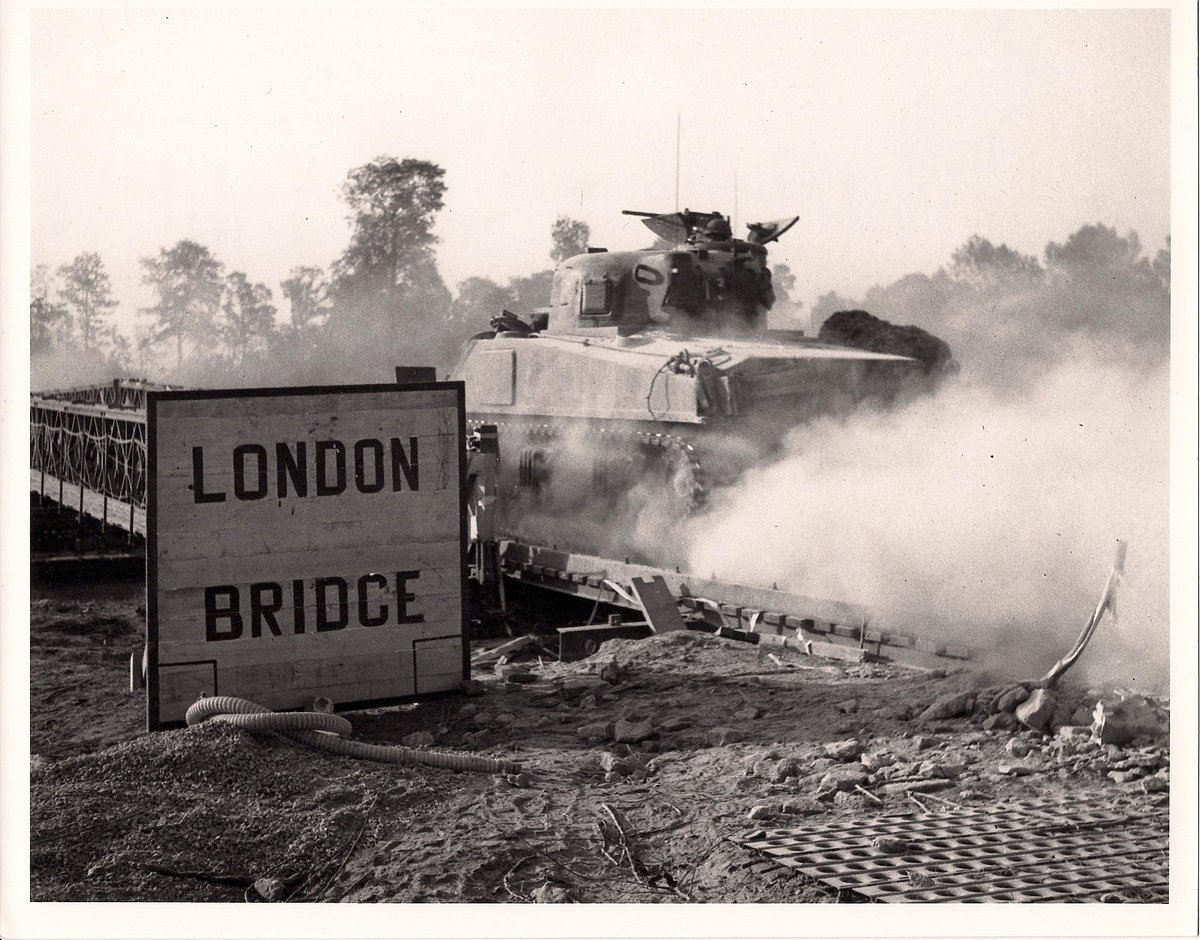 #OTD in 1944, the 1st Hussars participated in Operation Goodwood, which saw the British and Canadians cross the Orne river into the eastern half of Caen. It didn't result in the promised breakthrough to Falaise, but the 3rd Cdn Inf Div saw their highest haul of POWs since D-Day.