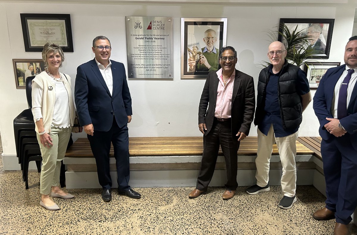 IrlAmbRSA's tweet image. A great privilege to visit the @DenisHurleyDBN centre in Durban and see the remarkable work with marginalised members of the community. We are proud of the work of the late Archbishop Hurley and Paddy Kearney in the promotion of social justice.