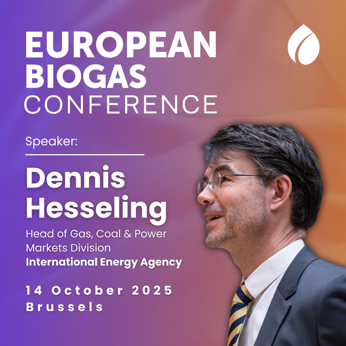 European Biogas EBA (@european_biogas) on Twitter photo 📢Speaker Announcement – #EBAConference 2025
Dennis Hesseling <a href="/IEA/">International Energy Agency</a> joins the session "Europe’s energy security at centre stage”.
The session will highlight how #biogas & #biomethane contribute to #energysecurity in a decarbonised energy system.
👉bit.ly/3HRmvTl
#EUBW2025 📢Speaker Announcement – #EBAConference 2025
Dennis Hesseling <a href="/IEA/">International Energy Agency</a> joins the session "Europe’s energy security at centre stage”.
The session will highlight how #biogas & #biomethane contribute to #energysecurity in a decarbonised energy system.
👉bit.ly/3HRmvTl
#EUBW2025