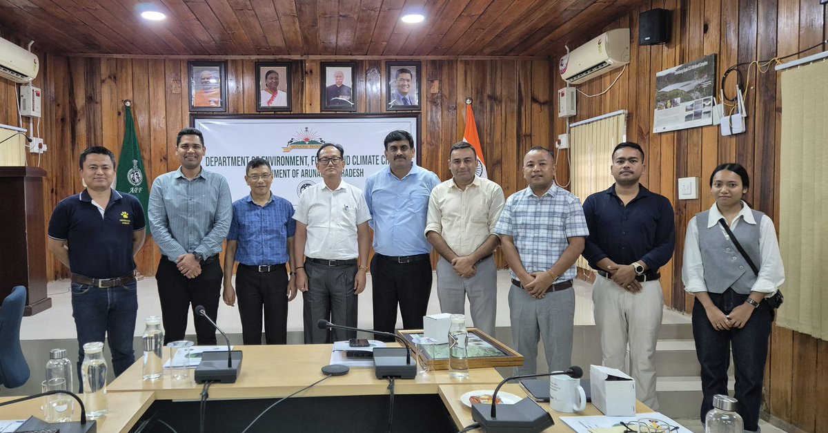 8th Governing Body meeting of (CBRC) held at PCCF(WL) office, Itanagar chaired by Chief Wildlife Warden N Tam, IFS along with DFO DK Rawat, IFS and members including CEO WTI for strengthening of centre &amp; bear conservation in Arunachal &amp; NE India.