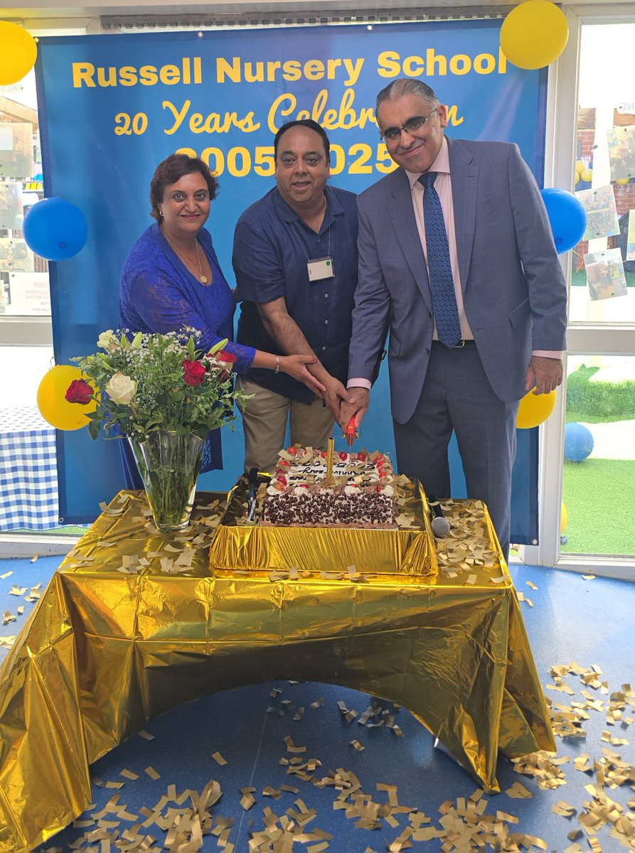 TahirAliMP's tweet image. I was glad to help commemorate the 20th anniversary of Russell Nursery School, which has consistently provided first-class care to children from across the constituency.
A real credit to the staff and the leadership team who make it such a special place.