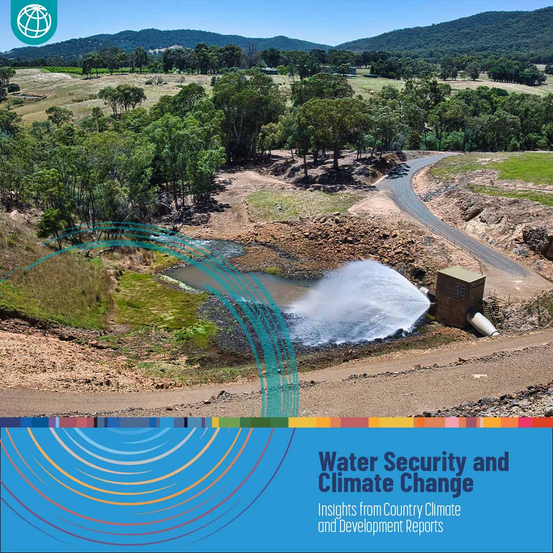 🌍 Water is at the core of a livable planet! From agriculture to health to energy, water-related shocks threaten essential sectors. Smart water management is vital for a sustainable future. Read more: wrld.bg/XK0H50WmGWG