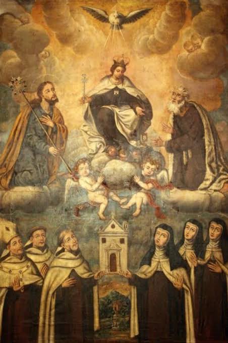 Lex_Ludendi's tweet image. May the venerable intercession of the glorious Virgin Mary
come to our aid, we pray, O Lord,
so that, fortified by her protection,
we may reach the mountain which is Christ.
Who lives and reigns with you in the unity of the Holy Spirit,
God, for ever and ever.