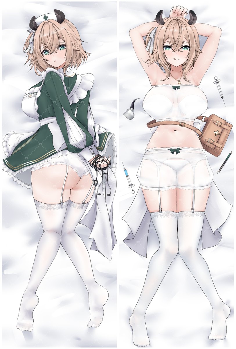 aidoruhakase's tweet image. A Nimi body pillow? 😳 Is hugging your nurse an approved treatment?
#Nimagery