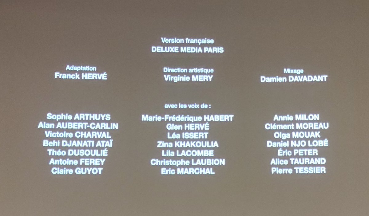 Carton de doublage du film "Souviens-toi… l'été dernier" (2025) dirigé par Virginie Méry 

Avec <a href="/AlanAubert/">Alan Aubert-Carlin</a> <a href="/LilaLacombe/">Lila Lacombe</a> et <a href="/DanielNjo_Lobe/">Daniel Njo LOBÉ</a>