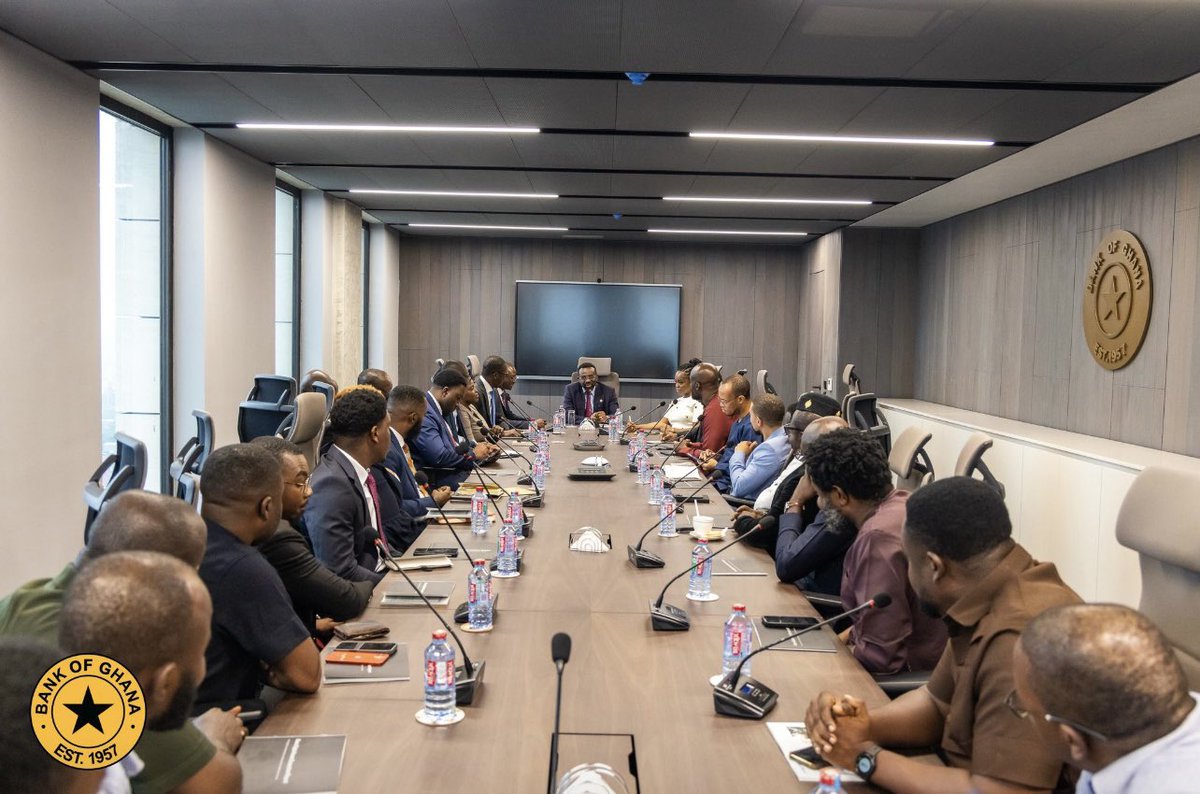 BitcoinKE's tweet image. On July 9, 2025, the Chamber of Digital Assets & Blockchain Innovation engaged directly with @thebankofghana
In the picture are representatives from @BinanceAfrica @ayahq_