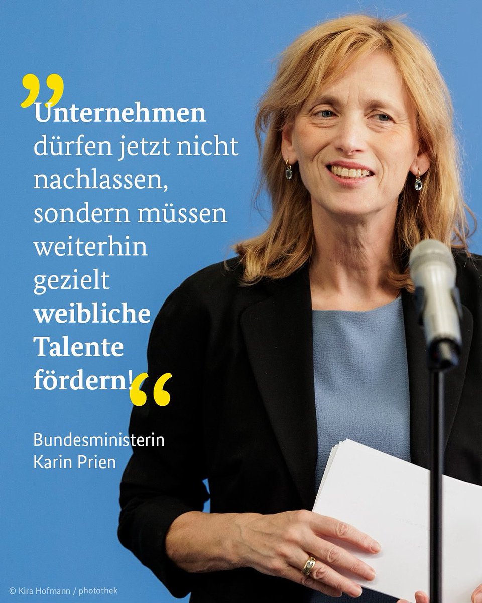 Der Frauenanteil in den Aufsichtsräten deutscher Börsenunternehmen ist leicht gesunken – das zeigt eine aktuelle Studie von <a href="/FidAReV/">FidAR</a>. (1/3) <a href="/PrienKarin/">Karin Prien</a>
