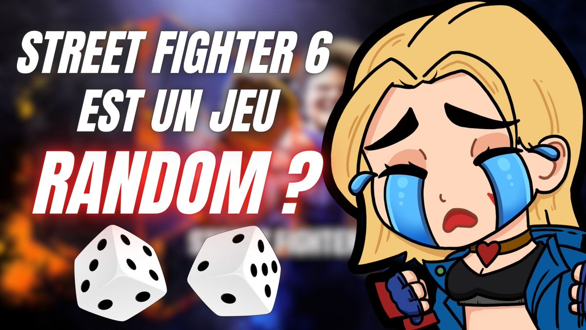 🟥NOUVELLE VIDEO YOUTUBE ! 🎥

STREET FIGHTER 6, EST-IL (vraiment) UN JEU RANDOM ?

Like ❤️, commente 💬 et partage ♻️ !

Lien en dessous ⬇️