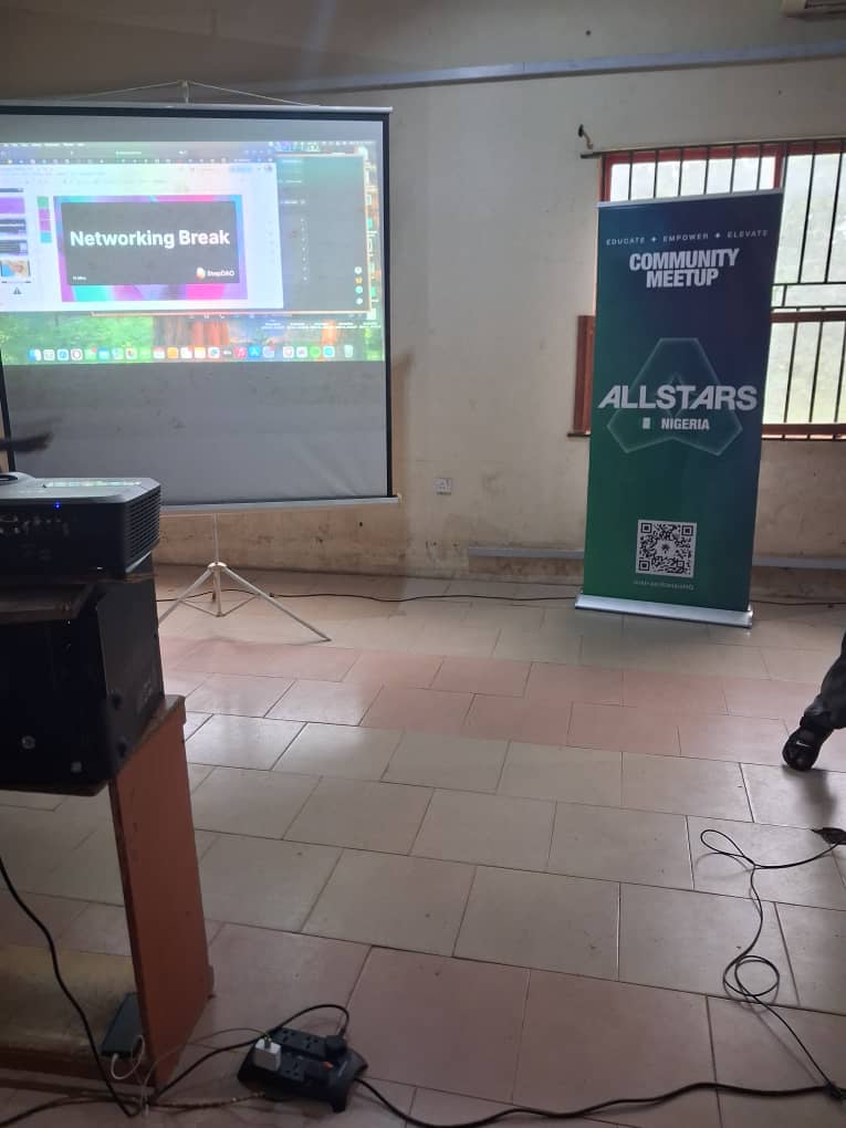 ECre8tion's tweet image. MAPOLY was lit with Allstars Meet-Up! @AllstarsNG
@AllstarsAC A perfect blend of education, connection, and pure vibes. 🌟
From big ideas to real laughs — community never felt this good!

#AllstarsMeetUp #MAPOLY #SOLANA #SOLFLARE 💫