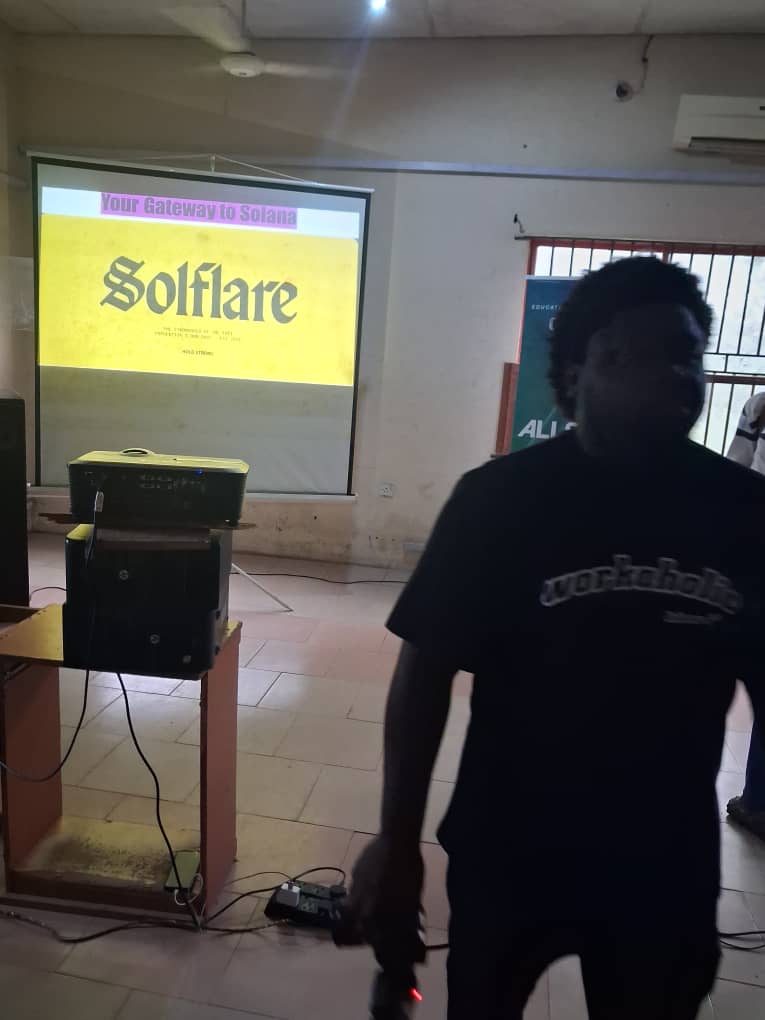 ECre8tion's tweet image. MAPOLY was lit with Allstars Meet-Up! @AllstarsNG
@AllstarsAC A perfect blend of education, connection, and pure vibes. 🌟
From big ideas to real laughs — community never felt this good!

#AllstarsMeetUp #MAPOLY #SOLANA #SOLFLARE 💫