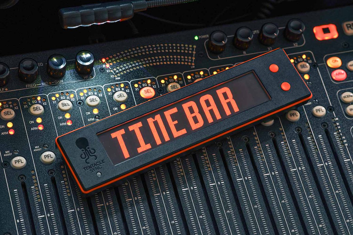 1sourcevideo's tweet image. Streamline any studio setup with @TentacleSync's Timebar!
#tentaclesync #1sourcevideo #tracke #syncemk2 #timebar #timecodeslate #timecodegenerator #behindthescenes #onset #production #videoproduction #usa #distribution #filmequipment