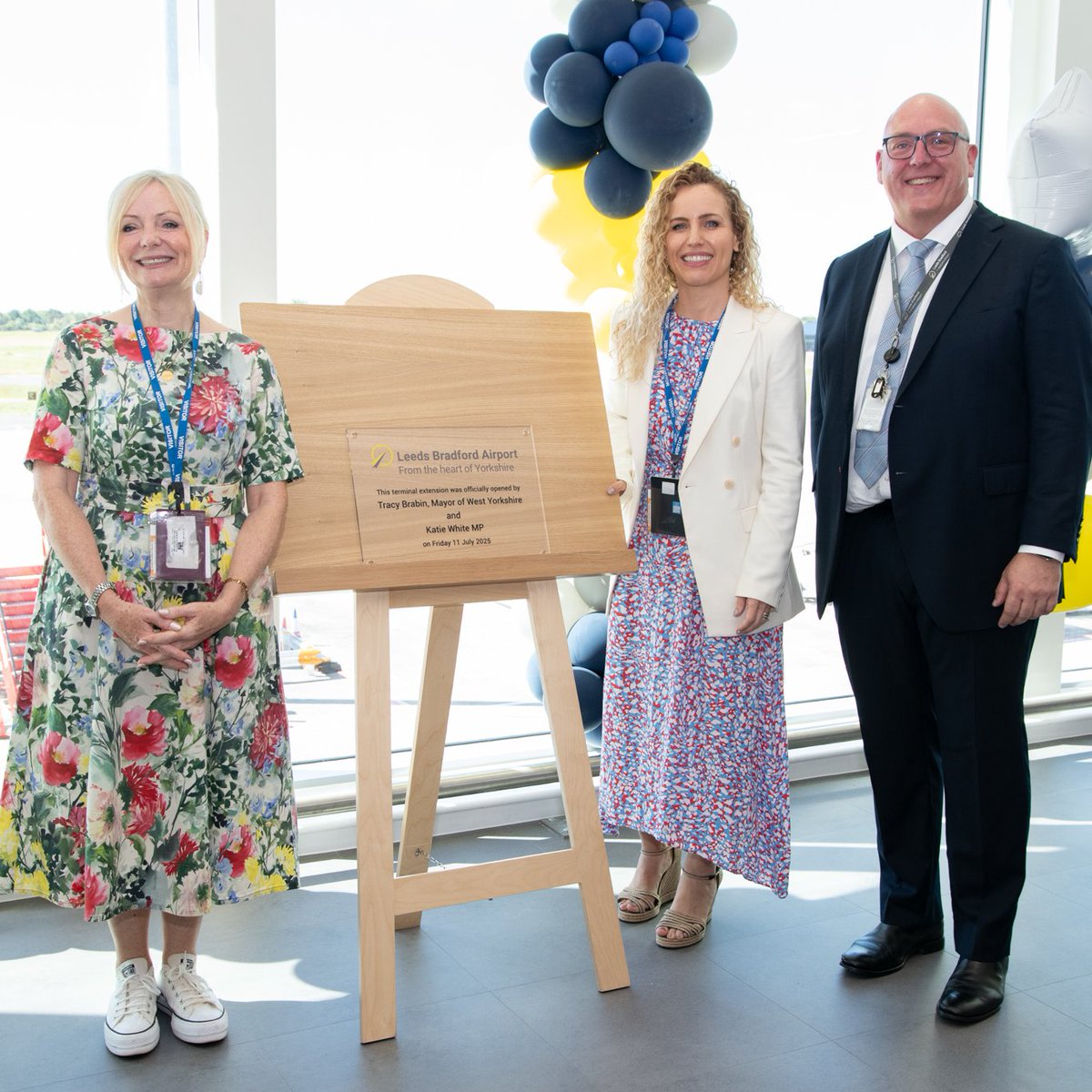 MayorOfWY's tweet image. It was a pleasure to officially open the new terminal at @LBIAirport and see the improvements they’ve made for passengers.
West Yorkshire is thriving and it’s fitting that we have a new, welcoming gateway that allows more people to enjoy all our region has to offer.