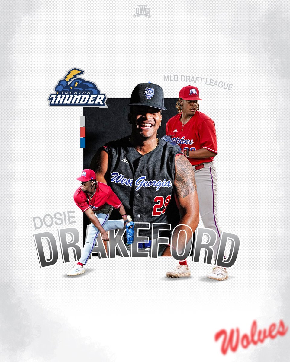 UWG Baseball (@uwgbaseball) on Twitter photo Wolf➡️Thunder
Dosie and Parks in the <a href="/mlbdraftleague/">MLB Draft League</a> with the <a href="/TrentonThunder/">Trenton Thunder⚡</a>
#WeAreOne Wolf➡️Thunder
Dosie and Parks in the <a href="/mlbdraftleague/">MLB Draft League</a> with the <a href="/TrentonThunder/">Trenton Thunder⚡</a>
#WeAreOne