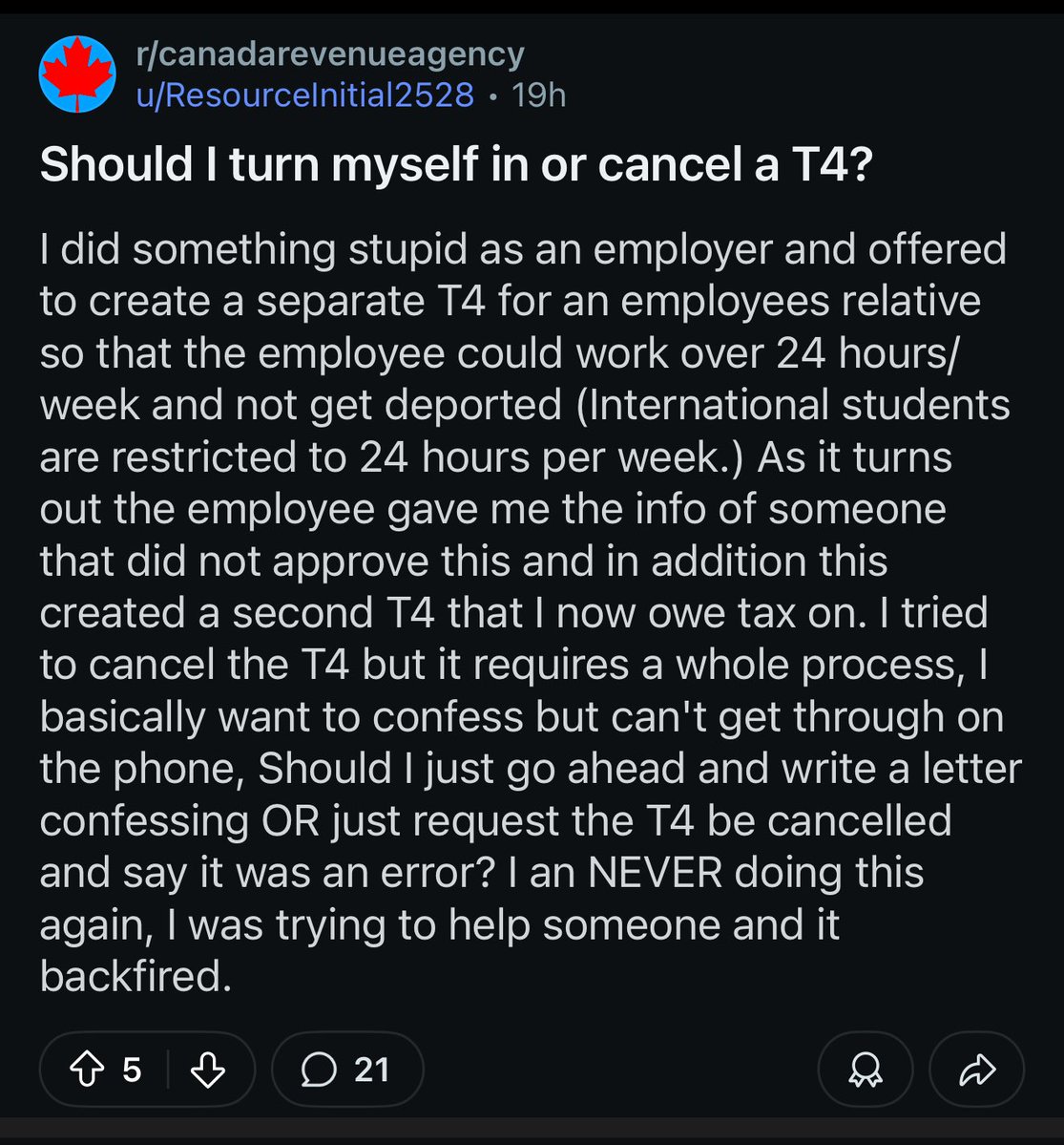 AdamDav93's tweet image. I wonder if Canadians understand that fraud is a fact of life in our new post-national state.
Thatโs what happens when you invite mass immigration from a country with rampant fraud.
It could have been avoided with a per-country cap.
Itโs not f*ck*ng rocket science.