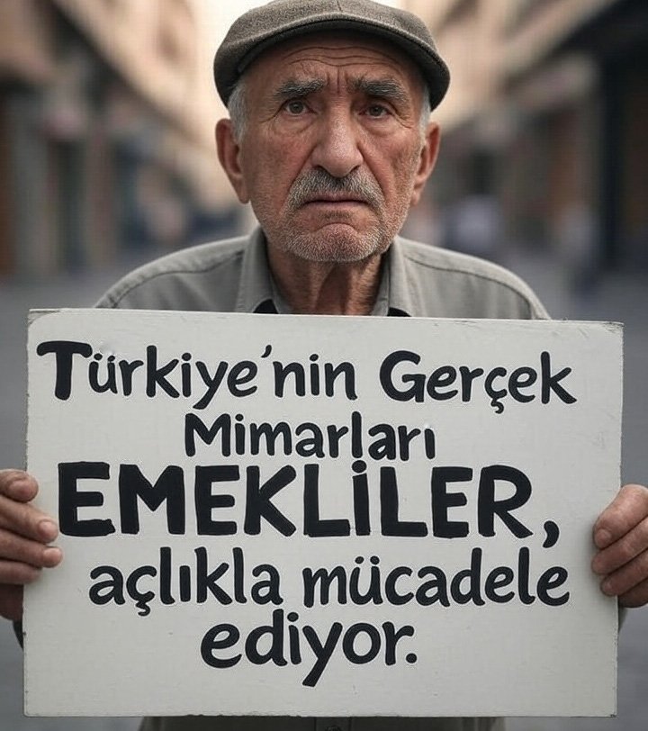Nuri Puralıgil (@nuri_pural) on Twitter photo Türkiye'nin Gerçek Mimarları
Emekliler
Açlıkla Mücadele Ediyor
TAG
👇
#EmekliyiSandıktaGöreceksiniz
#5000KısmiyeHaklarınıVerin
<a href="/RTErdogan/">Recep Tayyip Erdoğan</a>
<a href="/isikhanvedat/">Prof. Dr. Vedat Işıkhan</a>
<a href="/memetsimsek/">Mehmet Simsek</a>
<a href="/eczozgurozel/">Özgür Özel</a>
<a href="/alimahir/">Ali Mahir Başarır</a>
<a href="/veliagbaba/">Veli Ağbaba</a>
<a href="/MDervisogluTR/">Müsavat Dervişoğlu</a>
<a href="/selcukozdag/">Selçuk ÖZDAĞ</a>
<a href="/Emegin_Halleri/">aziz çelik</a>
<a href="/melih_meric/">Melih Meriç</a> Türkiye'nin Gerçek Mimarları
Emekliler
Açlıkla Mücadele Ediyor
TAG
👇
#EmekliyiSandıktaGöreceksiniz
#5000KısmiyeHaklarınıVerin
<a href="/RTErdogan/">Recep Tayyip Erdoğan</a>
<a href="/isikhanvedat/">Prof. Dr. Vedat Işıkhan</a>
<a href="/memetsimsek/">Mehmet Simsek</a>
<a href="/eczozgurozel/">Özgür Özel</a>
<a href="/alimahir/">Ali Mahir Başarır</a>
<a href="/veliagbaba/">Veli Ağbaba</a>
<a href="/MDervisogluTR/">Müsavat Dervişoğlu</a>
<a href="/selcukozdag/">Selçuk ÖZDAĞ</a>
<a href="/Emegin_Halleri/">aziz çelik</a>
<a href="/melih_meric/">Melih Meriç</a>
