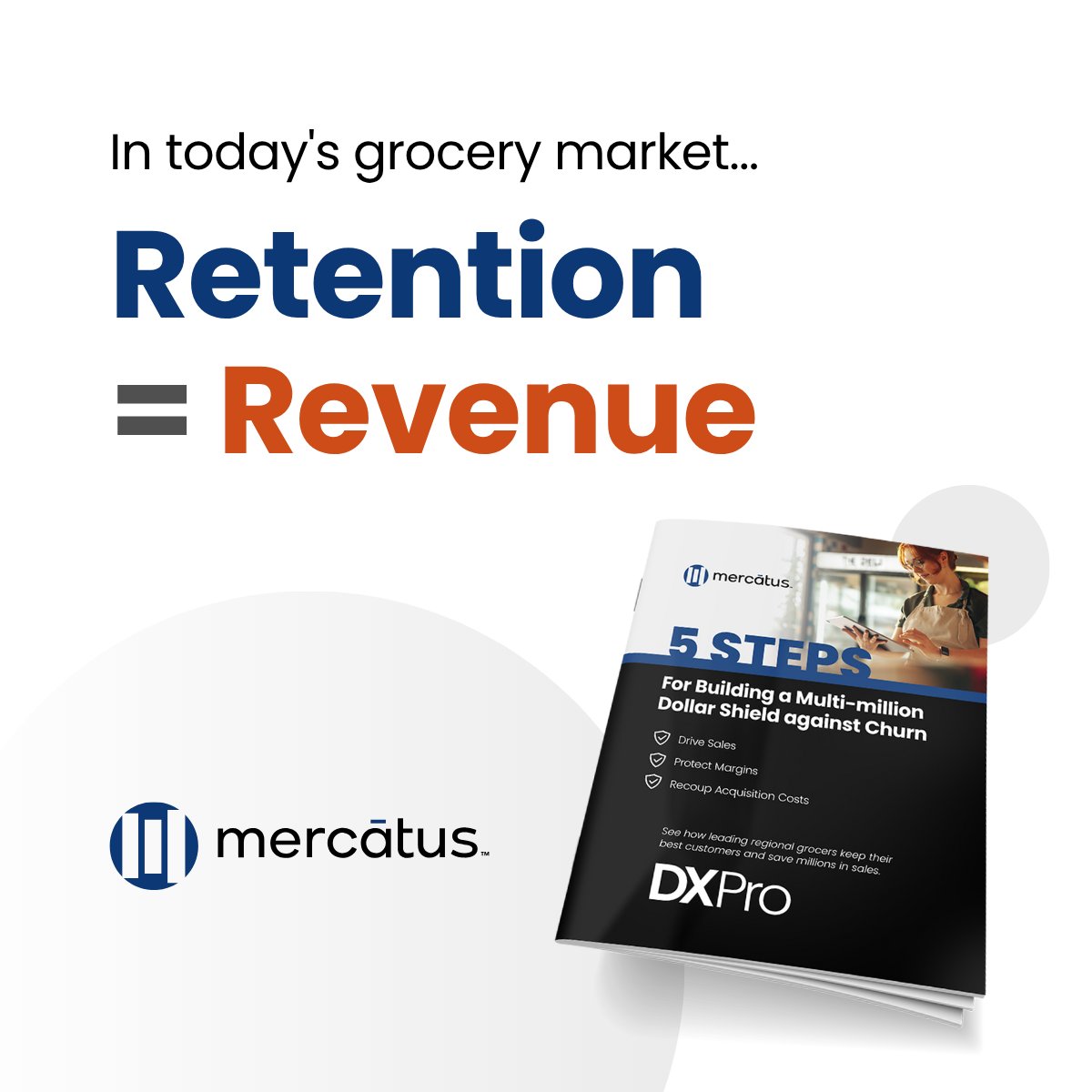 Customer acquisition is costly. Losing loyal shoppers? Even worse. It takes 2.5–3.5 new customers to replace just one churned. DXPro helps grocers retain more—by connecting data, engagement &amp; commerce into one seamless experience. Learn more: mct.media/3HRhygn