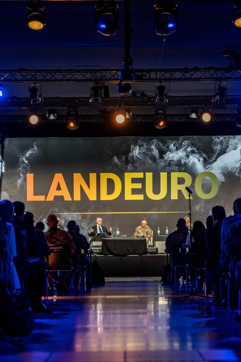 USArmyEURAF's tweet image. 🛠️ Building a resilient defense! 💪 Experts at #LANDEURO emphasized the importance of adaptable production & secure supply chains – vital lessons from the war in Ukraine. 👀 panel 👇 dvidshub.net/video/970305
#ThisisUSAREURAF | #SwordOfFreedom | #WeAreNATO