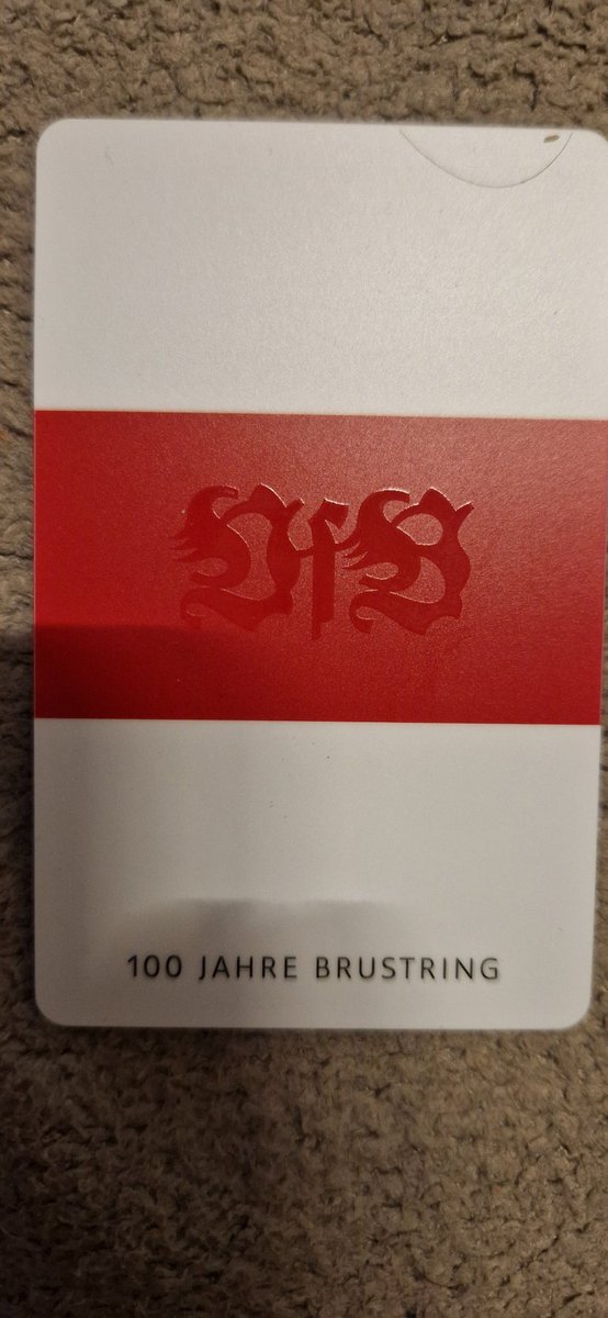 #VfB
Sieht gut aus 🤍❤️