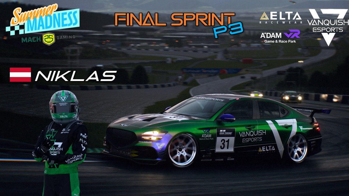 🏆CHAMPIONS of #SummerMadness 2025!

#VQS_Niklas delivered a podium finish in the Final Sprint to give us a 10 point lead into the Grand Final📈

#VQS_Aja then debuted in dream fashion, making all the correct calls on his way to a commanding victory!

Congratulations everyone! 💚