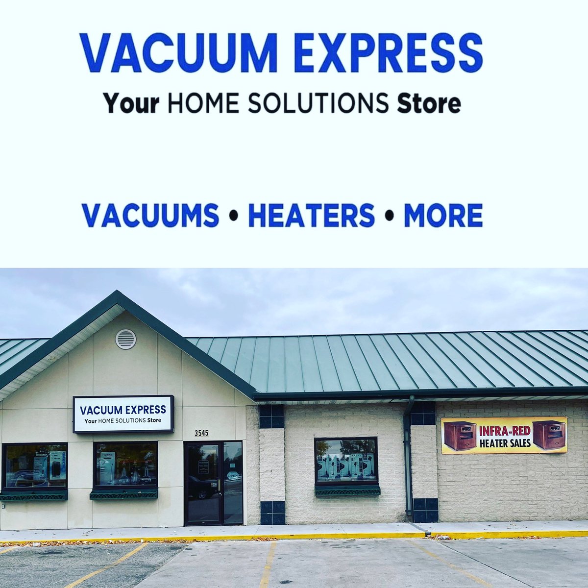 VacuumExpressND's tweet photo. Out-of-this-World Clean Starts Here!
Vacuum Express offers top-of-the-line new vacuums &amp; expert repairs on most major brands. Free diagnostics. Friendly service. Localy owned since 2004. 
📍 3545 25th St  S Fargo, ND 
 🌐https://t.co/PVePqnBlhg 
📞 701-237-4119 https://t.co/kU79TdAra4
