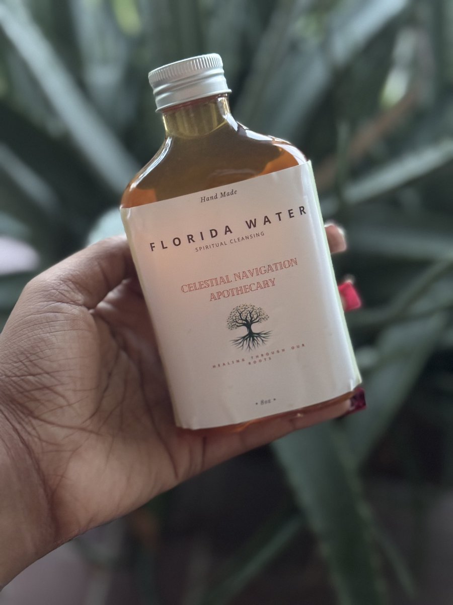 hottiereads's tweet image. โจ NOW AVAILABLE: Handmade Florida Water โจ
Rooted in tradition, made with intention.
My handcrafted Florida Water is officially in stock and ready to ship โ spiritually blessed and brewed under the Florida sun with fresh herbs, citrus, and protective roots. Each batch is madeโฆ
