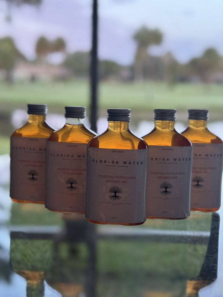 hottiereads's tweet image. โจ NOW AVAILABLE: Handmade Florida Water โจ
Rooted in tradition, made with intention.
My handcrafted Florida Water is officially in stock and ready to ship โ spiritually blessed and brewed under the Florida sun with fresh herbs, citrus, and protective roots. Each batch is madeโฆ