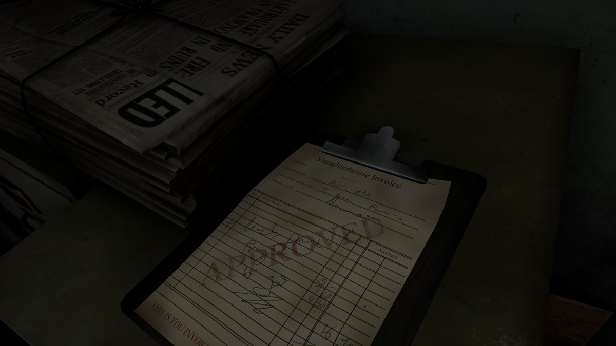 TXChainSawGame's tweet image. Dammit! Cook is looking for a very particular invoice but can't seem to place it.
Be the first to locate it in game and share a screenshot of your own to win a piece of DLC