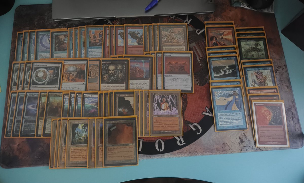 NumsgilMTG's tweet image. Volvemos al top16 @NantukoClub ha hecho falta medio server de vacas jjj 6-4 #devourer #mtg #premodern
X∆∆ oath enchanters
X∆X MonoB clérigos
X∆X monoU gambas
X∆∆ RG Elves
XX contamination
XX BG Rack
∆∆ contamination
∆X∆ monoW aggro
∆∆ RG Goblins
∆∆ Reanimator