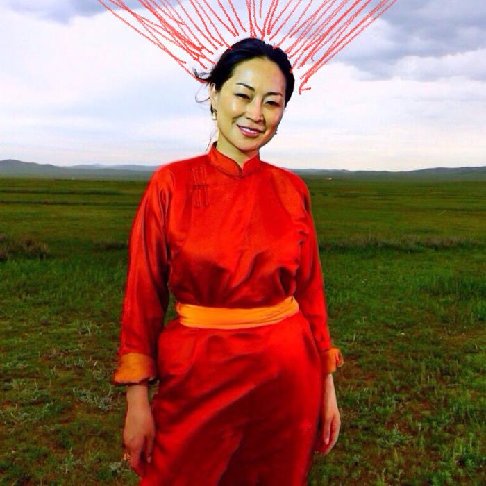 Гэрэл цацруулсан хүн дээ.. :)